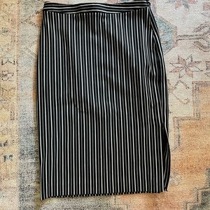 Banana Republic Striped Pencil Skirt